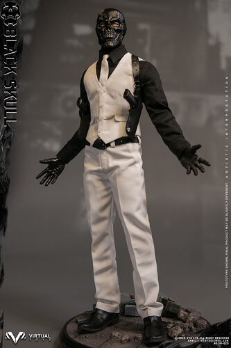 【现货】VTS TOYS 1/6 黑骷髅 Black Skull 可动收藏人偶