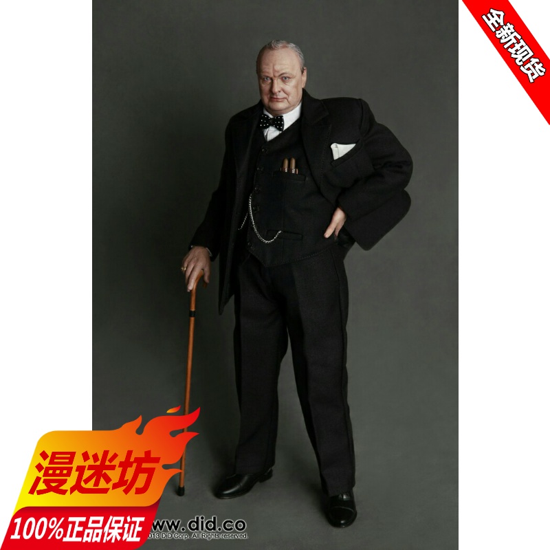 【现货】DID/3R 1/6二战英国首相温斯顿 丘吉尔 双头雕【漫迷坊】