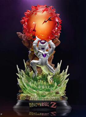 【现货】RP 龙珠WCF系列 弗利萨 行星贯穿弹 雕像
