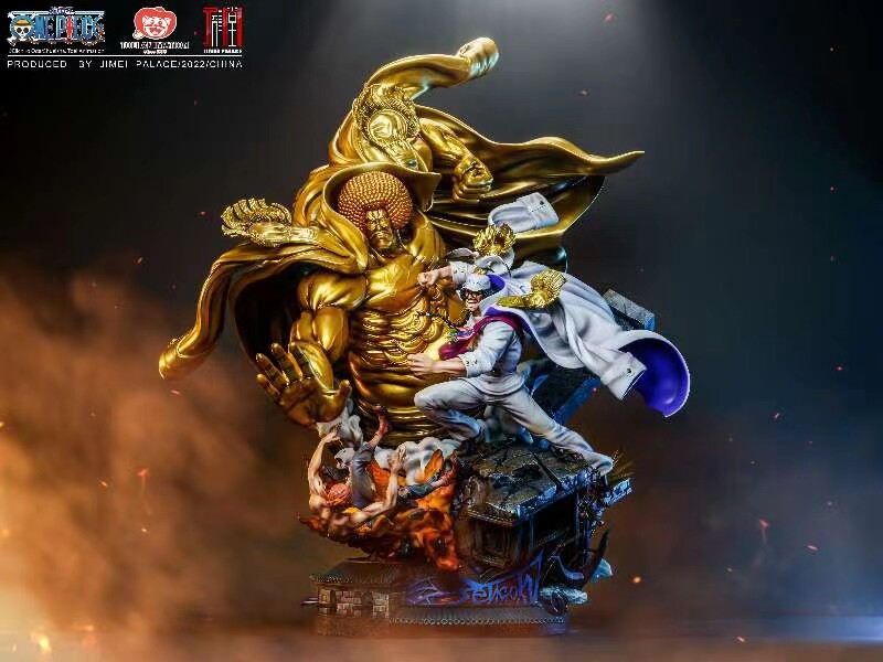 【现货】集美殿堂 带金画版 佛之 战国 航海王 海贼王 版权GK雕像图片