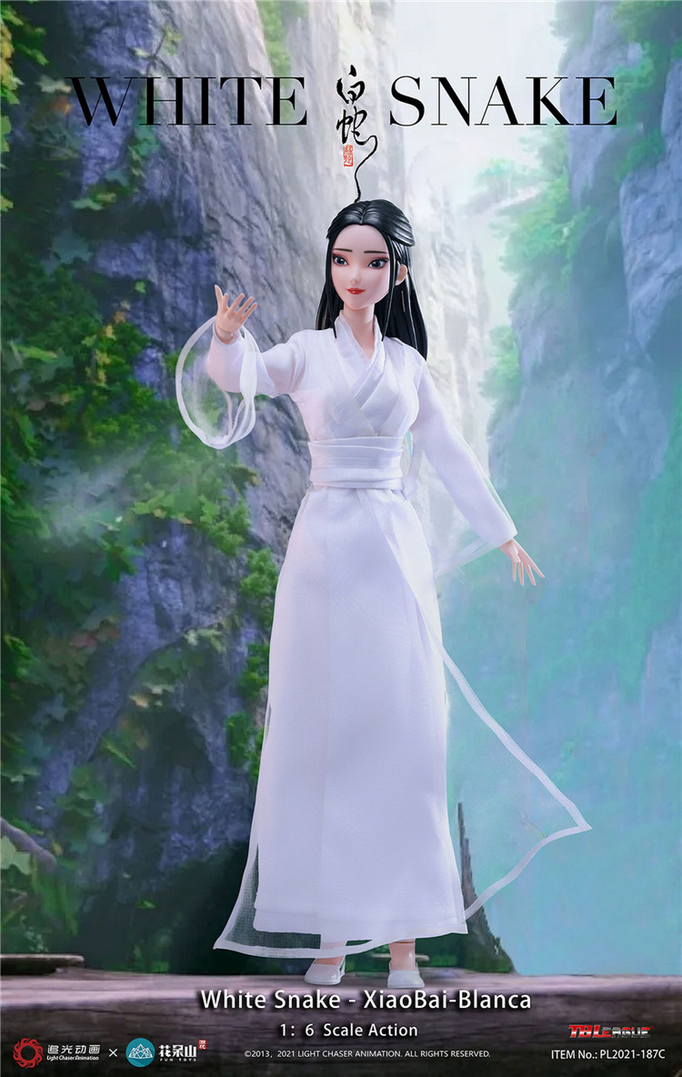 【现货】花果山潮玩 1/6 白蛇缘起2青蛇劫起 小白 小青 宝青坊主