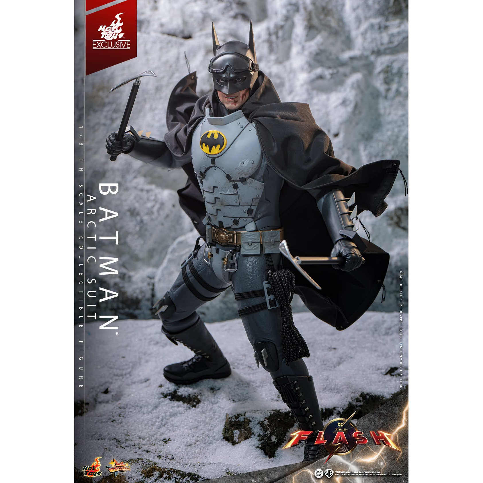 Hot Toys 1/6 闪电侠 蝙蝠侠 北极战衣 蝙蝠侠日限定 MMS897 可动