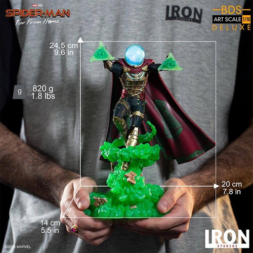 【现货】巴西厂 IRON STUDIOS 1/10 蜘蛛侠 英雄远征 神秘客 雕像