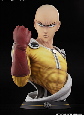 【现货】TSUME 光头埼玉 1:1MVB 胸像 T社 正版授权 一拳超人GK