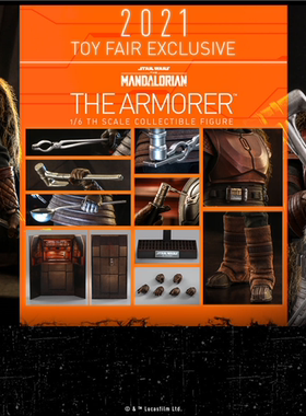 【现货】 Hottoys HT 1/6 曼达洛人 打铁女 Armorer TM【漫迷坊】