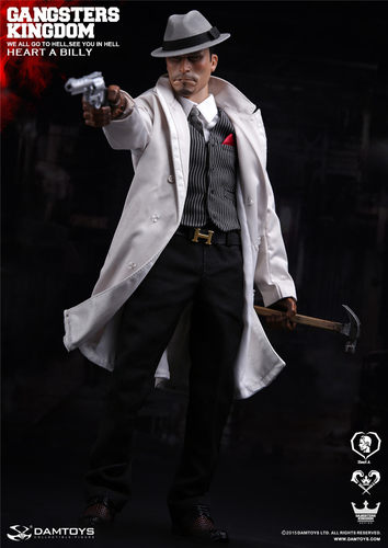 【现货】DAMTOYS DAM 1/6 GK012 黑帮王国 红桃A 小比利