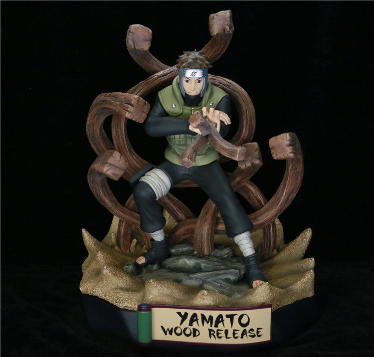 【现货】一乐屋 工坊 木叶村 木遁大和 火影忍者 手办雕像gk模型