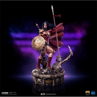 【现货】巴西厂 Iron Studios 1/10 DC 神奇女侠 释放 雕像