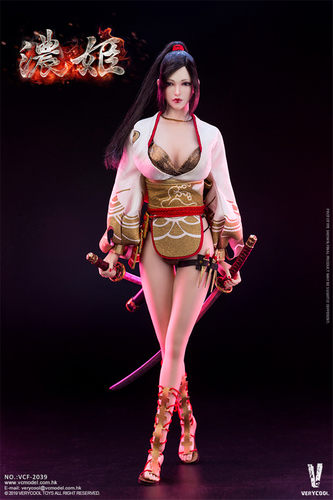 【现货】VERYCOOL VCF-2039 1/6 姫武风云 浓姫 战国 可动人偶