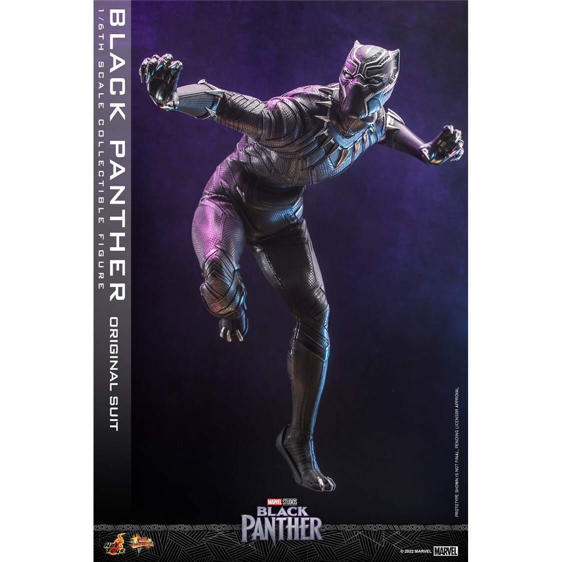 现货 HOTTOYS HT 1/6 MMS671 漫威 复仇者联盟 黑豹 3.0 元祖战衣