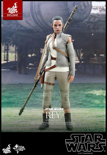 【现货】HOTTOYS 1/6 星球大战7 雷伊 抵抗军 限定版【漫迷坊】