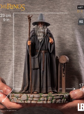 【现货】巴西厂 IRON STUDIOS 魔戒 指环王 甘道夫 Gandalf 手办