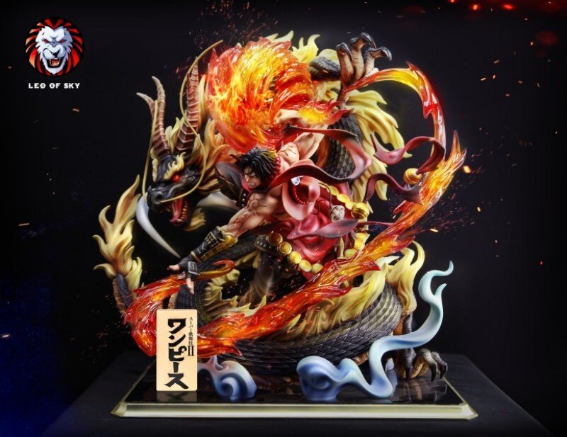 【现货】天狮 歌舞伎 艾斯 限量手办雕像【漫迷坊】