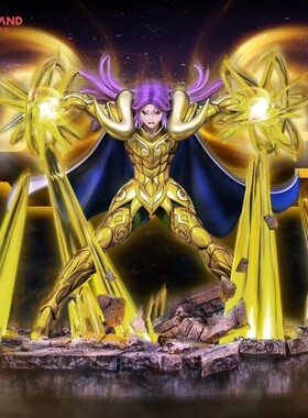 【现货】铸刻 Masami Kurumada 黄金圣斗士 白羊座 穆 雕像