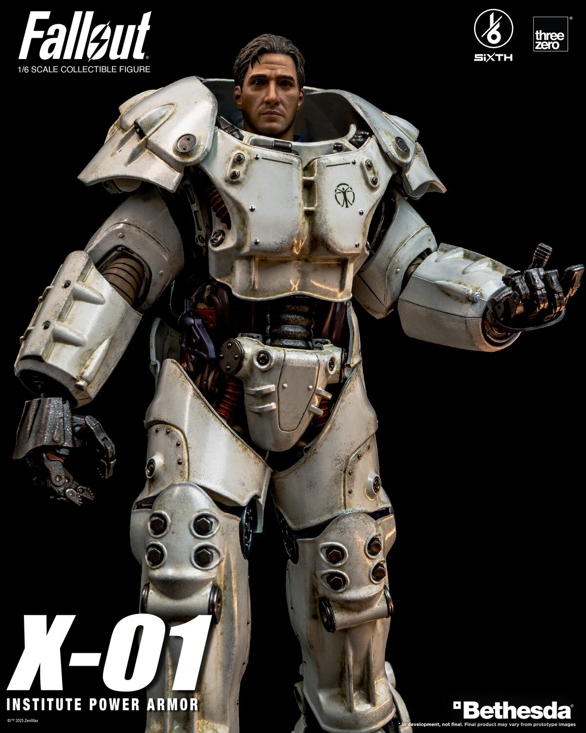 Threezero 1/6 異塵餘生/辐射 系列 X-01学院动力装甲 3Z1003可动