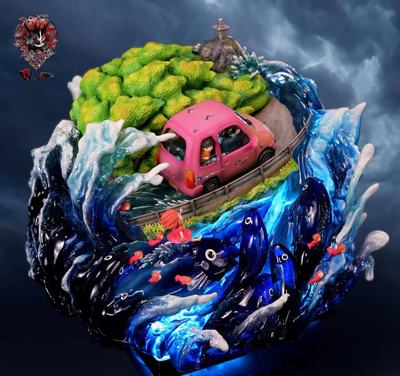 【现货】Weare A Design 名场面 波妞宗介 海上的追逐 GK雕像