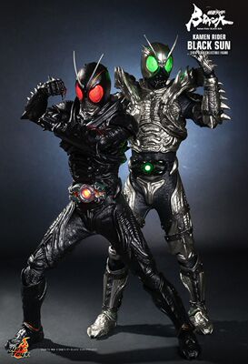 【现货】Hot Toys 假面骑士 黑日 影月 1/6比例 HT 珍藏人偶兵人