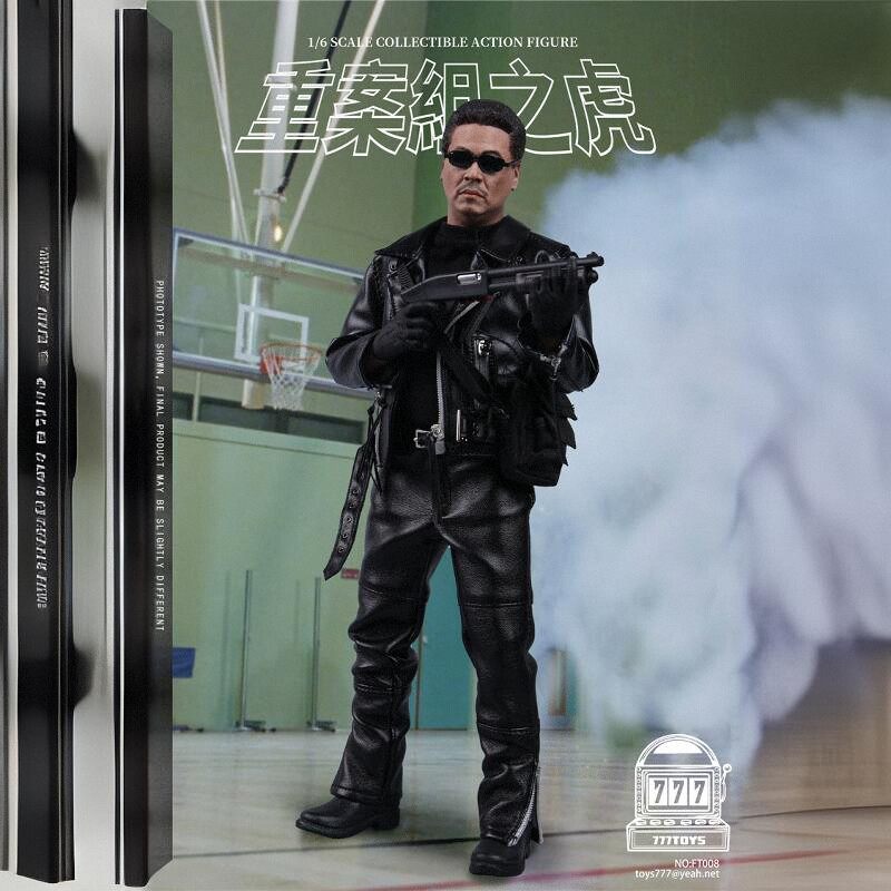 【现货】777TOYS FT008 1/6 重案组之虎 达叔 可动人偶 兵人