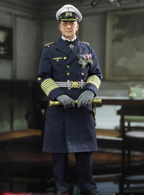 【现货】DID 3R 二战海军元帅1/6 埃里希·雷德尔 GM650 可动人偶