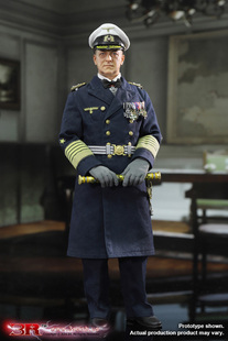 二战海军元 GM650 现货 可动人偶 埃里希·雷德尔 DID 帅1