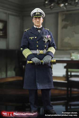 【现货】DID 3R 二战海军元帅1/6 埃里希·雷德尔 GM650 可动人偶