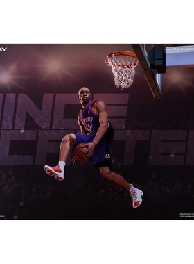 现货 ENTERBAY RM-1096 1/6 NBA 文斯 卡特 蜡像级 可动人偶 兵人