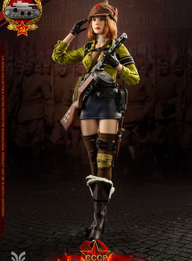 【现货】Flagset FS73036 1/6 红色预警 苏联坦克中尉 加莉娜