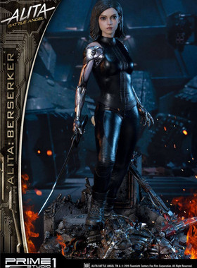 Prime 1 Studio PMABA-01 1/4 战斗天使 铳梦 Alita 阿丽塔 雕像