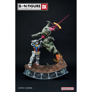 万代南梦宫 BN FIGURE DX系列 RX-78-2 高达VS扎古II 手办gk雕像