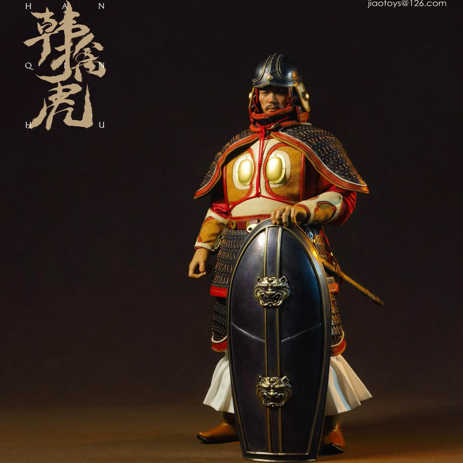 【现货】胶宗模玩 龙渊阁 1/6 中华威仪系列 韩擒虎 JZMW 007A/B