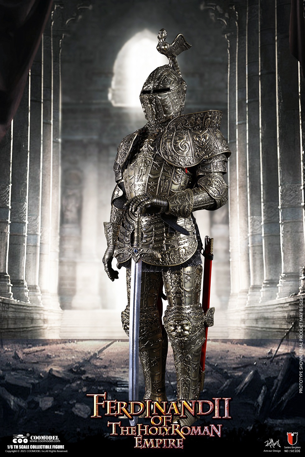 COOMODEL 1/6 帝国系列 神圣罗马帝国 费迪南二世 珍藏版【现货】