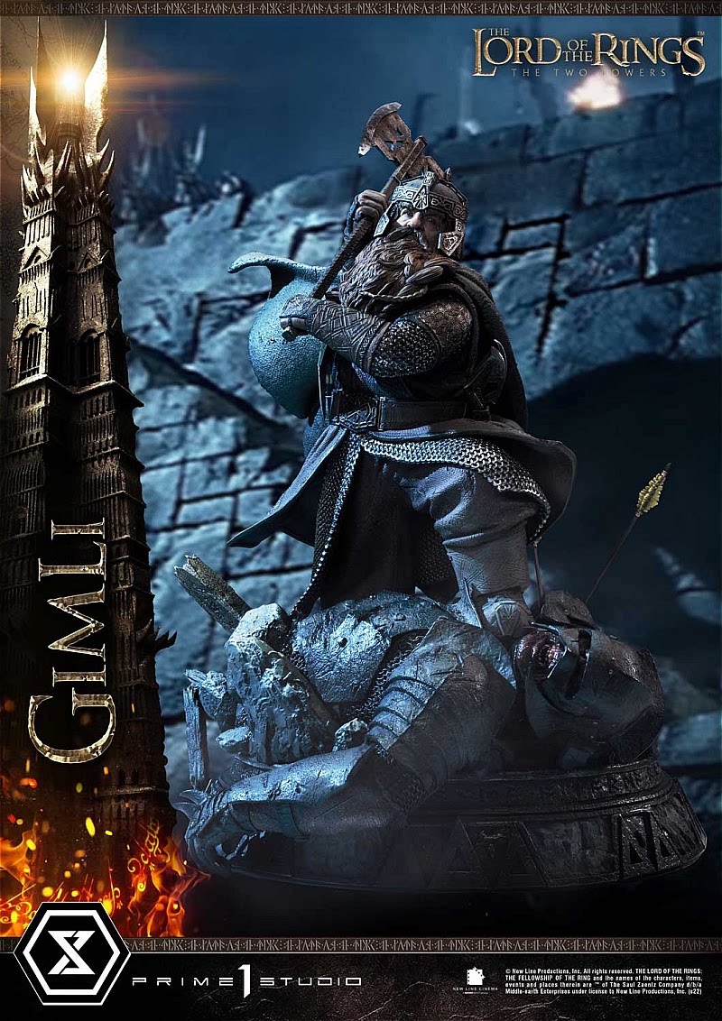 【现货】Prime 1 Studio 指环王 Gimli 吉姆利 PMLOTR09 正版雕像