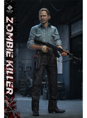【现货】PRESENT TOYS 1/6 PT-sp53 丧尸杀手 行尸走肉 瑞克 可动