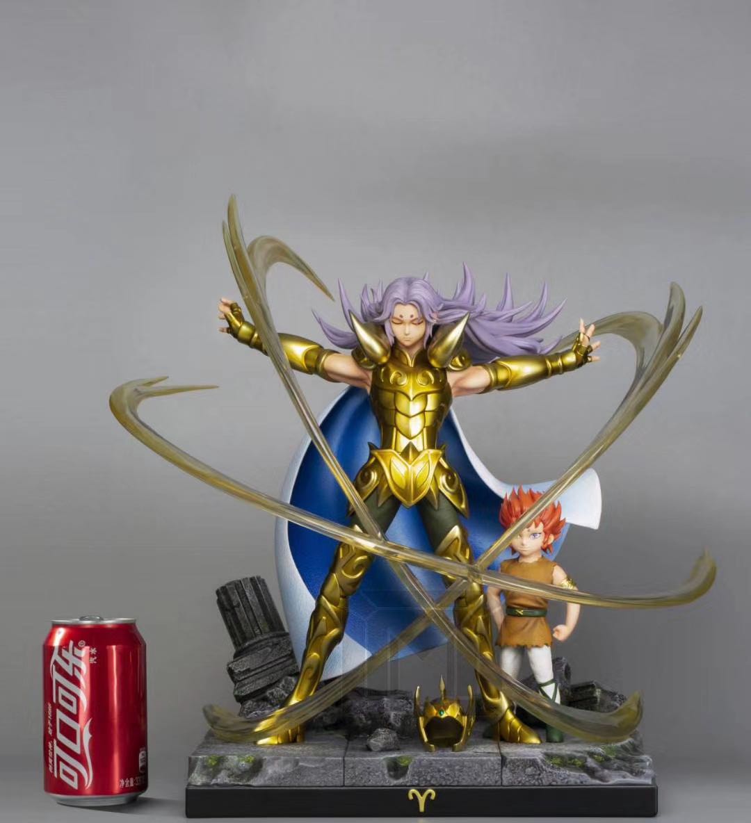 【现货】模玩殿堂 白羊座 黄金圣斗士 限量手办雕像【漫迷坊】