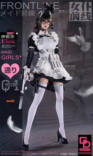 【现货】GDTOYS 1/6 女仆前线 伊莉莎 ELIZA 可动人偶 GD97007