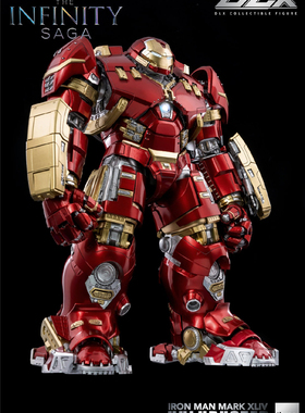 【现货】Threezero 3Z0248 漫威 DLX钢铁侠 反浩克装甲 MK44 可动