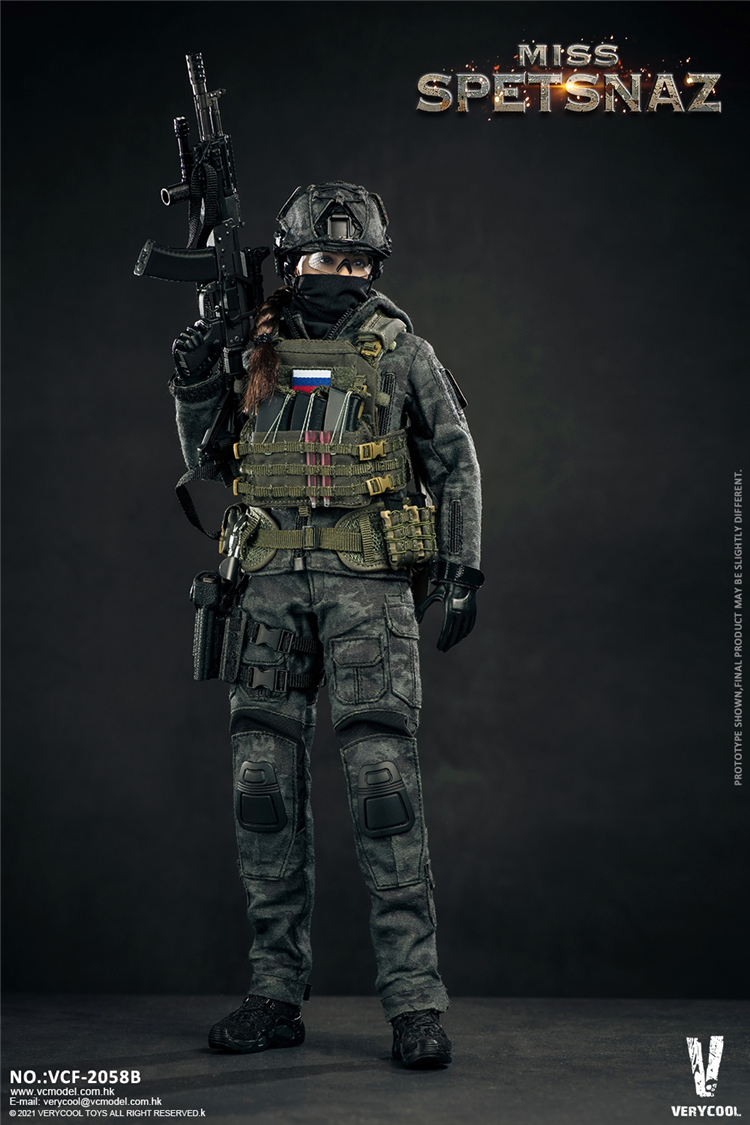 【现货】VERYCOOL 1/6 MCB俄罗斯特战女兵可动人偶兵人VCF-2058