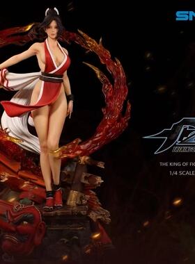 【现货】否极 PJ火舞 1/4 SNK拳皇 不知火舞 PJDX-01 限量GK雕像