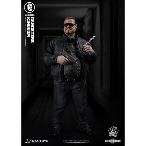 【现货】DAMTOYS GK002MX 1/6 黑帮王国系列 回忆篇 胖子 马歇尔