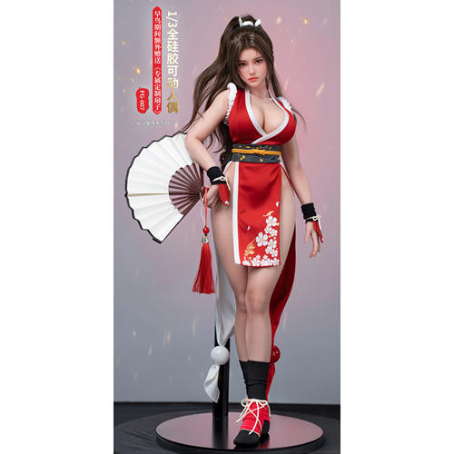 SGD FG FG-007 红衣战斗女孩 不知 火舞 可动人偶模型【漫迷坊】