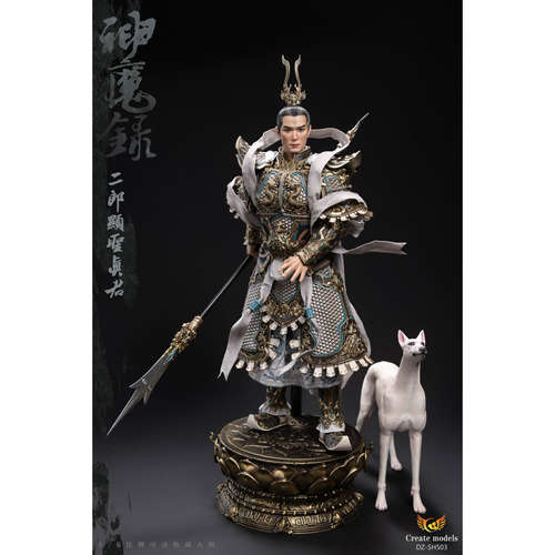 现货 Createmodels 1/6 神魔录 二郎显圣真君 可动人偶 DZ-SH503