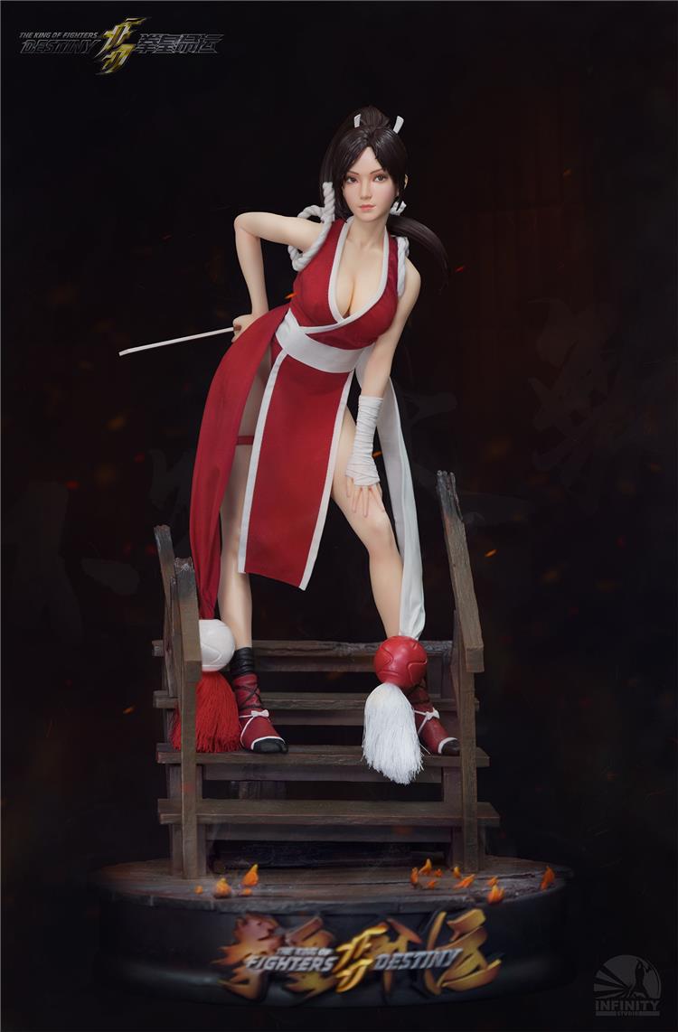 【现货】开天工作室 拳皇 KOF 不知火舞 1/4 SNK正版授权 雕像gk