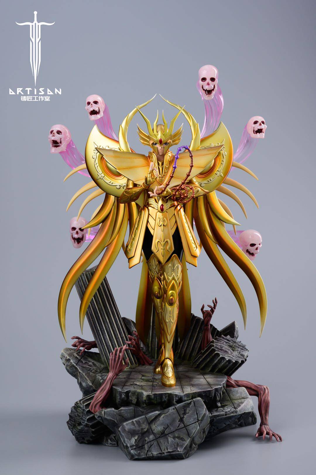 【现货】铸匠 圣斗士黄金魂 神圣衣第一弹 处女座 沙加 GK