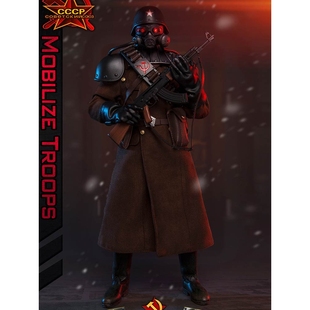 【现货】FLAGSET 1/6 兵人 73046红色警戒 苏联动员兵 手办模型