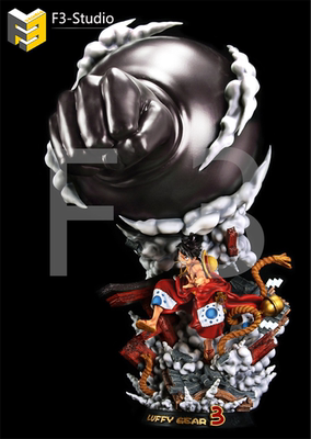 【现货】F3 三档路飞 路飞共鸣第二弹 海贼王手办雕像【漫迷坊】