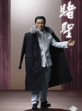 【现货】STAR TOYS 1/6 STT002 赌圣 可换发型 可动人偶摆件