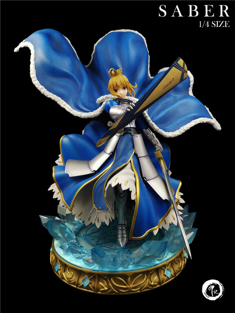 【现货】印记工作室 saber 赛巴 FATE 命运之夜 1/4 手办雕像