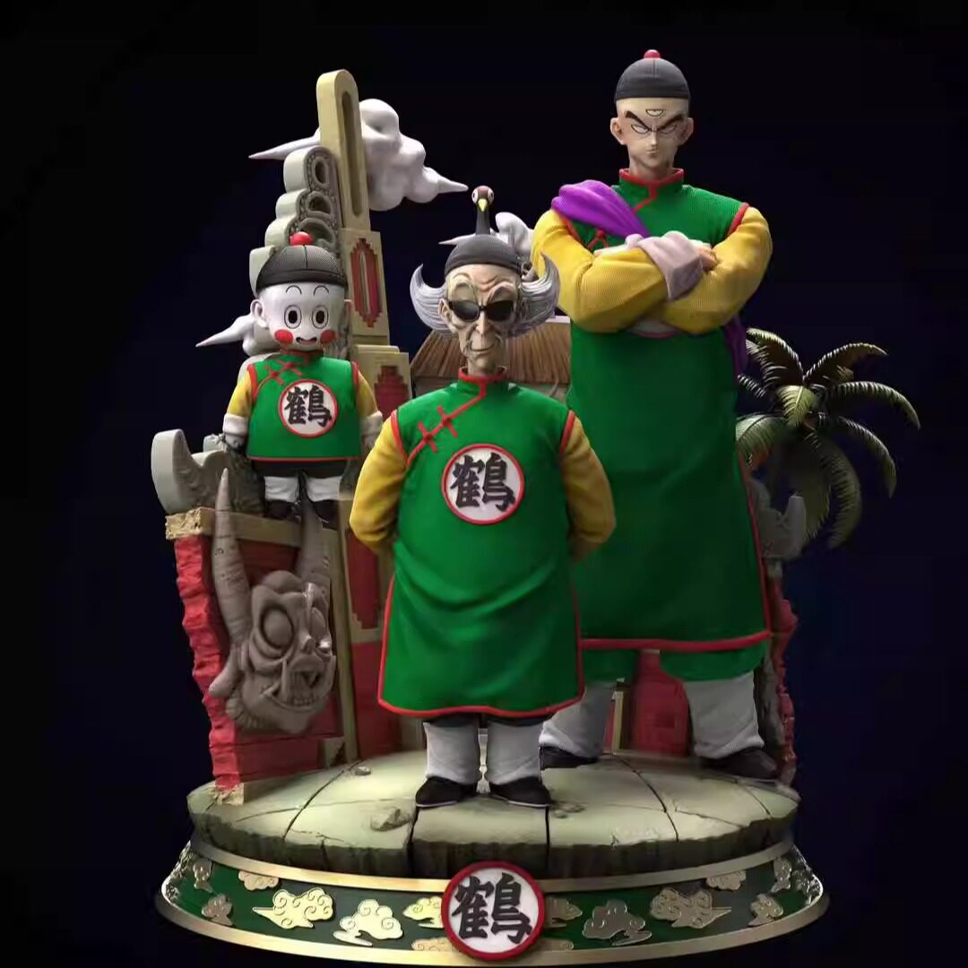 【现货】SHK 龙珠宇宙 鹤仙人 饺子 天津饭 GK手办雕像【漫迷坊】