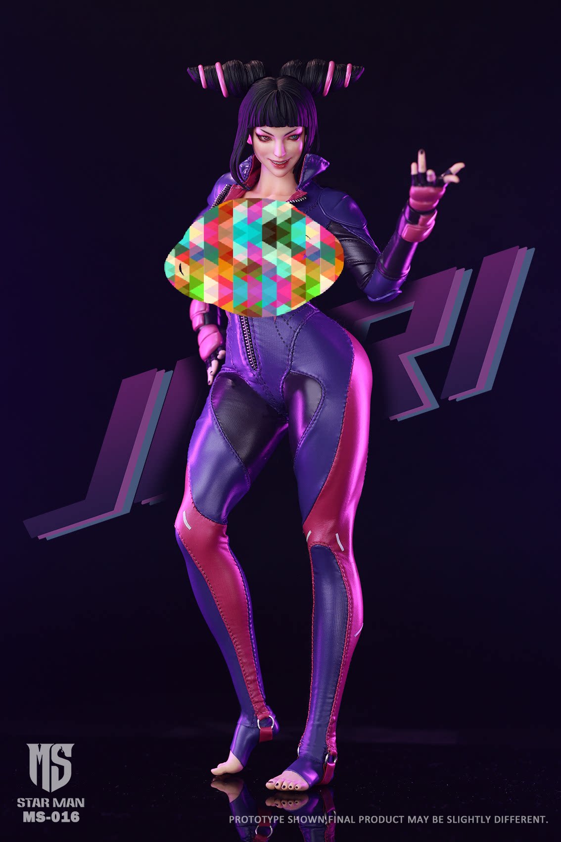 STAR MAN  1/6 女格斗家 蛛 可动人偶 MS-016