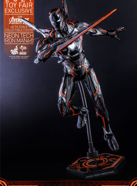 【现货】HT hottoys 1/6 MMS597 钢铁侠MK50创战光速橙【漫迷坊】